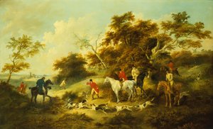 La mort du renard - George Morland