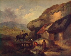Le voyageur, vers 1795 - George Morland