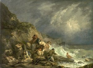 Les naufrageurs, c.1790