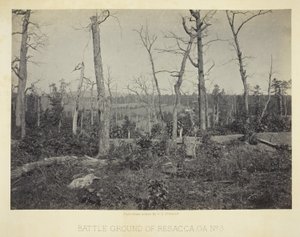 Champ de bataille de Resacca, GA, n° 3 - George N. Barnard