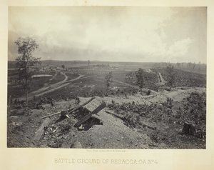 Champ de Bataille de Resacca, GA, No. 4, 1866 - George N. Barnard