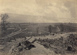 Champ de bataille de Resaca, Géorgie, no 4 - George N. Barnard