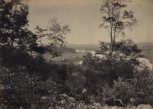 Vallée de Chattanooga depuis Lookout Mountain - George N. Barnard