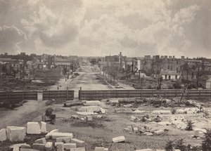 Columbia depuis le Capitole - George N. Barnard