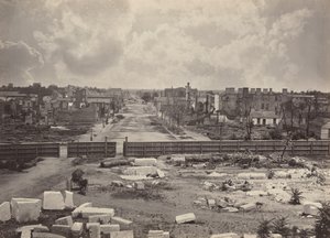 Columbia depuis le Capitole - George N. Barnard