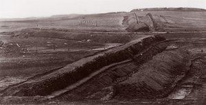 Travaux de terrassement confédérés, Centreville, Virginie, 1862 - George N. Barnard