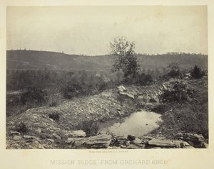 Mission Ridge depuis Orchard Knob