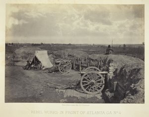Travaux des rebelles devant Atlanta, GA, n° 4
