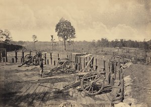 Travaux des rebelles devant Atlanta, Géorgie, n° 2 - George N. Barnard