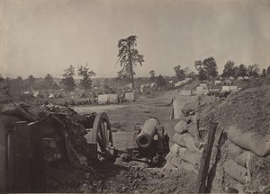 Travaux rebelles devant Atlanta, Géorgie No. 3 - George N. Barnard