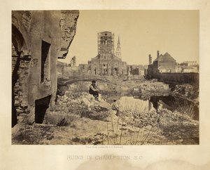 Ruines à Charleston, Caroline du Sud - George N. Barnard