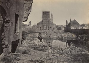 Ruines à Charleston, Caroline du Sud, années 1860