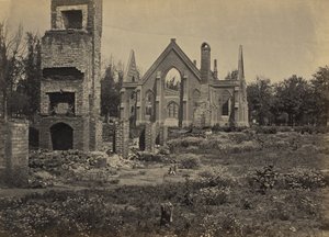 Ruines à Columbia, Caroline du Sud - George N. Barnard