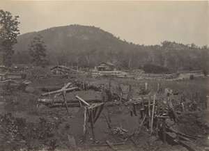 Le front de la montagne Kenesaw, Géorgie - George N. Barnard
