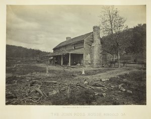La maison John Ross, Ringold, GA