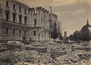 Le nouveau Capitole, Columbia, Caroline du Sud - George N. Barnard