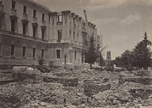 Le nouveau Capitole, Columbia, Caroline du Sud - George N. Barnard