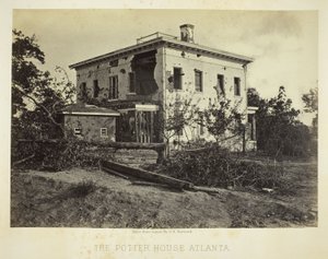 La maison Potter à Atlanta - George N. Barnard