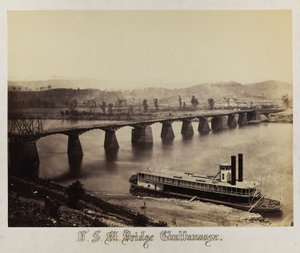 Pont U.S.M., Chattanooga - George N. Barnard