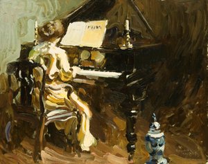 Femme au Piano