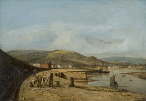 Swansea depuis la jetée ouest - George Orleans De La Motte