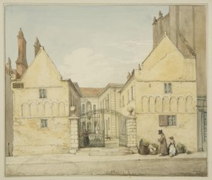 Almshouses de Barstaple, Trinity Hospital, Old Market - George Orleans Delamotte