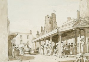 Ancienne place du marché, Swansea - George Orleans Delamotte
