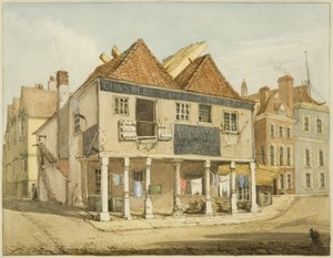 Le vieux marché aux grains sur le quai - George Orleans Delamotte