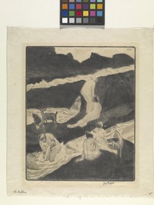 Les baigneurs - George Overbury