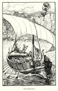 Odyssée : Polyphème (gravure) - George Percy Jacomb Hood