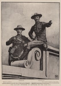 Le Vaillant Défenseur de Mafeking en Observation - George Percy Jacomb Hood