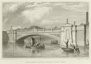 Le pont du roi à Dublin - George Petrie