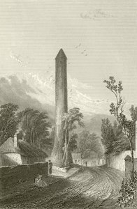 La Tour Ronde de Clondalkin, Dublin, Irlande - George Petrie
