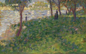 Étude pour La Grande Jatte - George Pierre Seurat