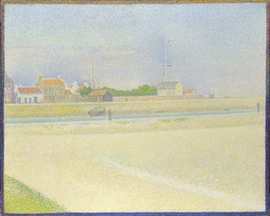 Le Canal de Gravelines, Grand Fort-Philippe, 1890 - George Pierre Seurat