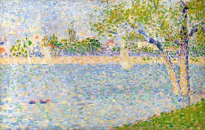 La Seine vue de La Grande Jatte, 1888 - George Pierre Seurat