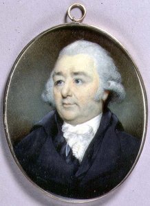 Portrait miniature de John Flaxman, vers 1798 - George Place