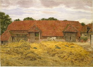 Grange Rouge à Whitchurch, 1868 - George Price Boyce