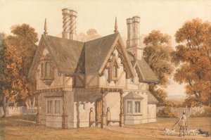 Conception pour le Cottage du Gardien de Chasse - George Pyne