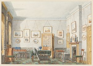 La chambre de George James Drummond à Oxford, 1853 - George Pyne