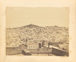 Vue sur Stockton Street et Telegraph Hill, prise depuis l