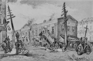 Le Marché de Old Slip, 1881 - George Reynolds