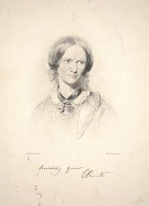 Charlotte Brontë, gravée par Walker & Boutall - George Richmond