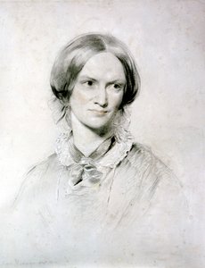 Charlotte Brontë, romancière anglaise, 1850 - George Richmond