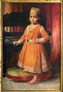 Portrait du Prince Albert, Fils Aîné du Maharaja Duleep Singh, 1870 - George Richmond