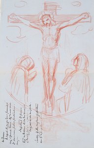 Étude de crucifixion - George Richmond