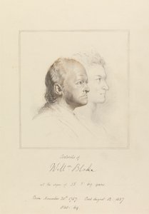 William Blake dans la jeunesse et la vieillesse - George Richmond