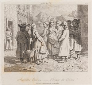 Anbachers, Ansbach, vers 1821