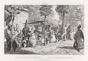 Boulevard des Italiens, c.1821 - George Robert Lewis