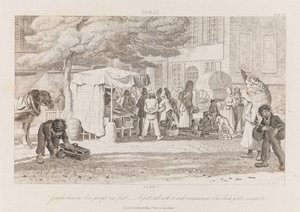 Étal de Fruits, Paris, c.1821 - George Robert Lewis